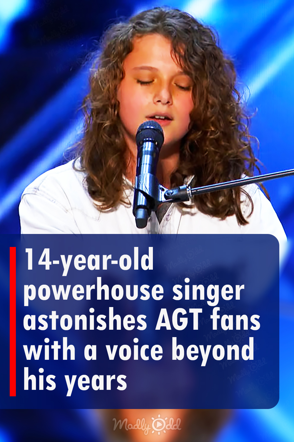 14-year-old powerhouse singer astonishes AGT fans with a voice beyond his years