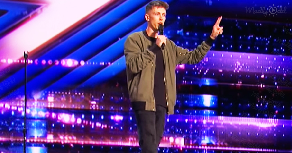 Cam Bertrand has the AGT judges laughing with incredible stand-up routine