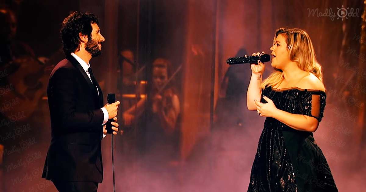 Josh Groban and Kelly Clarkson ‘All I Ask of You’