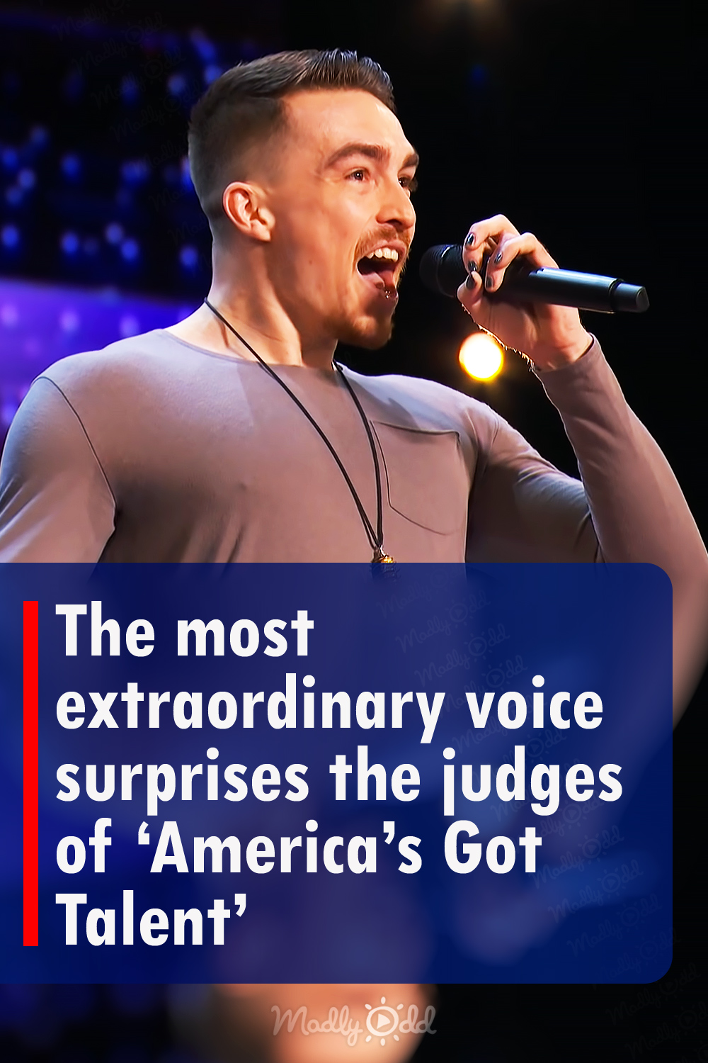 The most extraordinary voice surprises the judges of ‘America’s Got Talent’