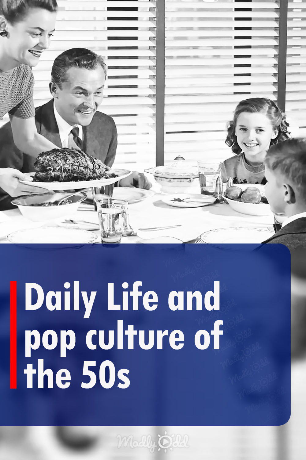 Daily Life and pop culture of the 50s