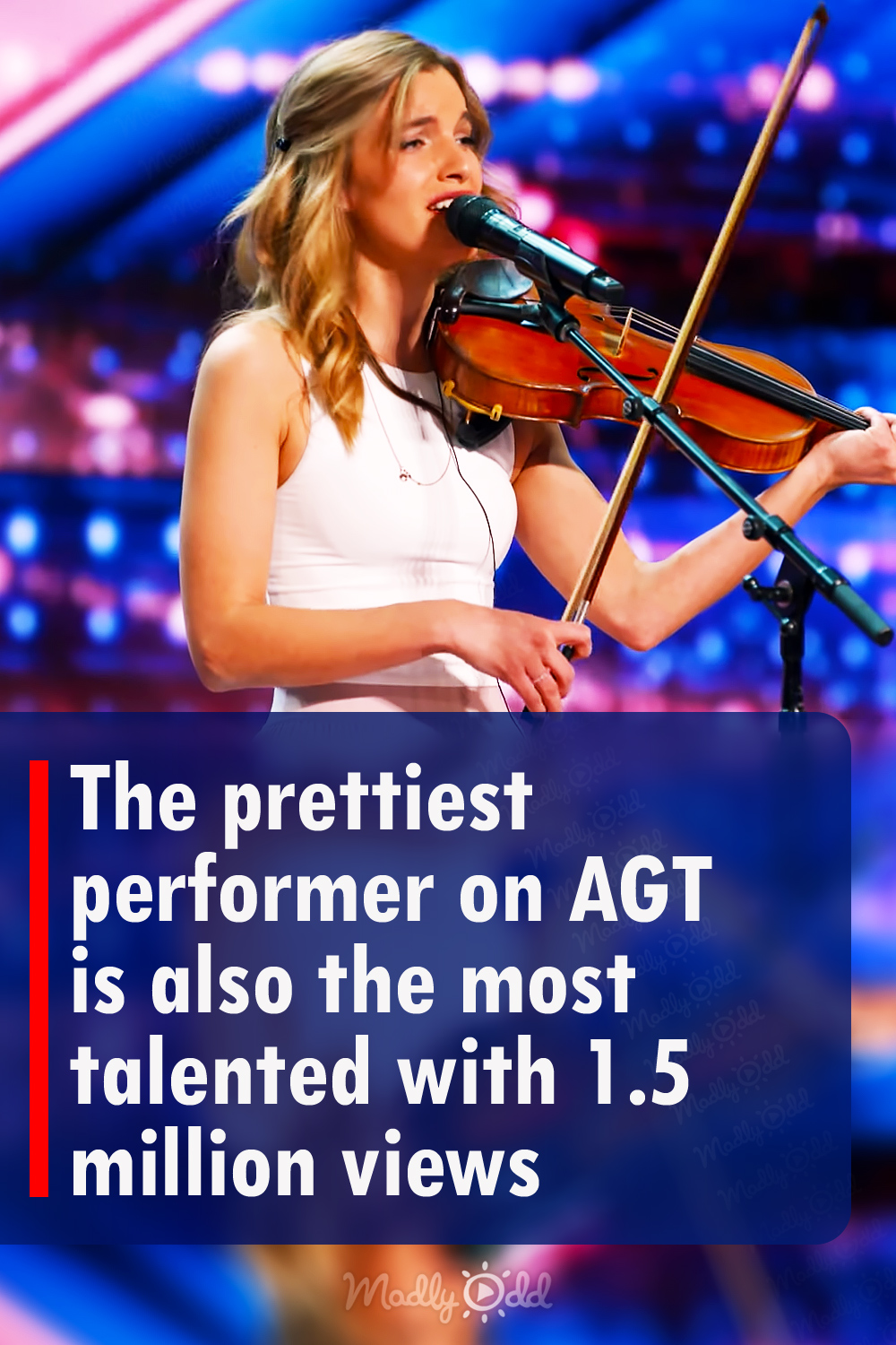 The prettiest performer on AGT is also the most talented with 1.5 million views
