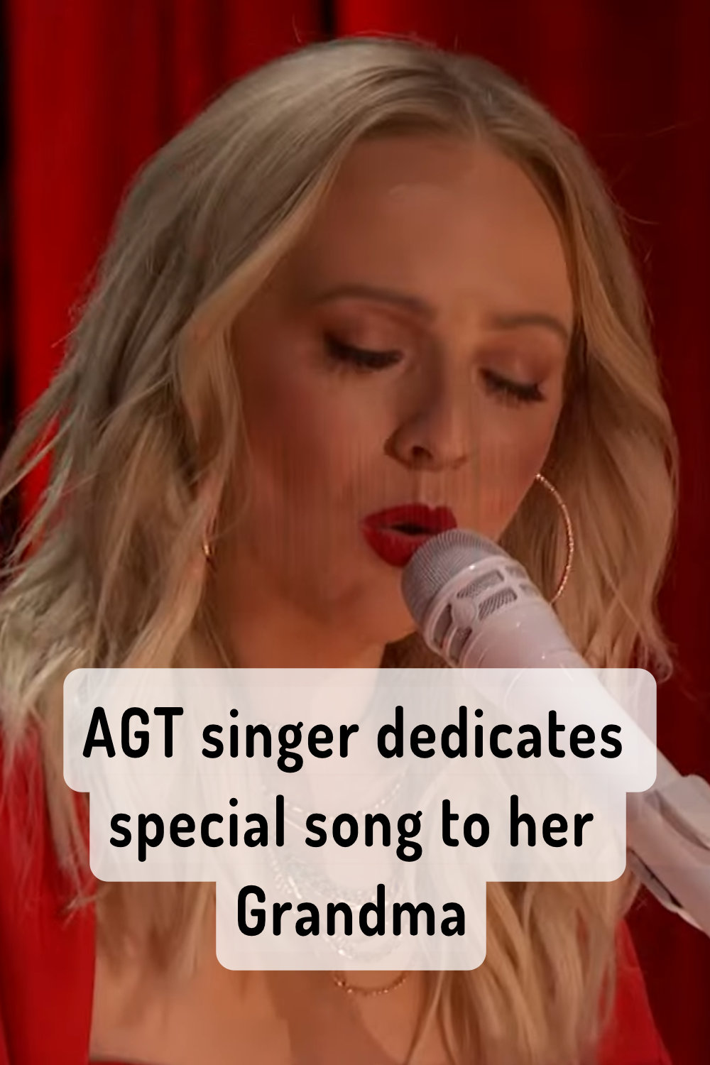AGT singer dedicates special song to her Grandma