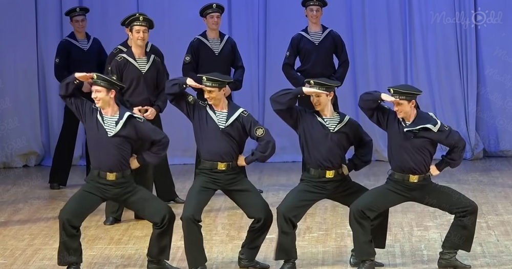 Sailors folk dance