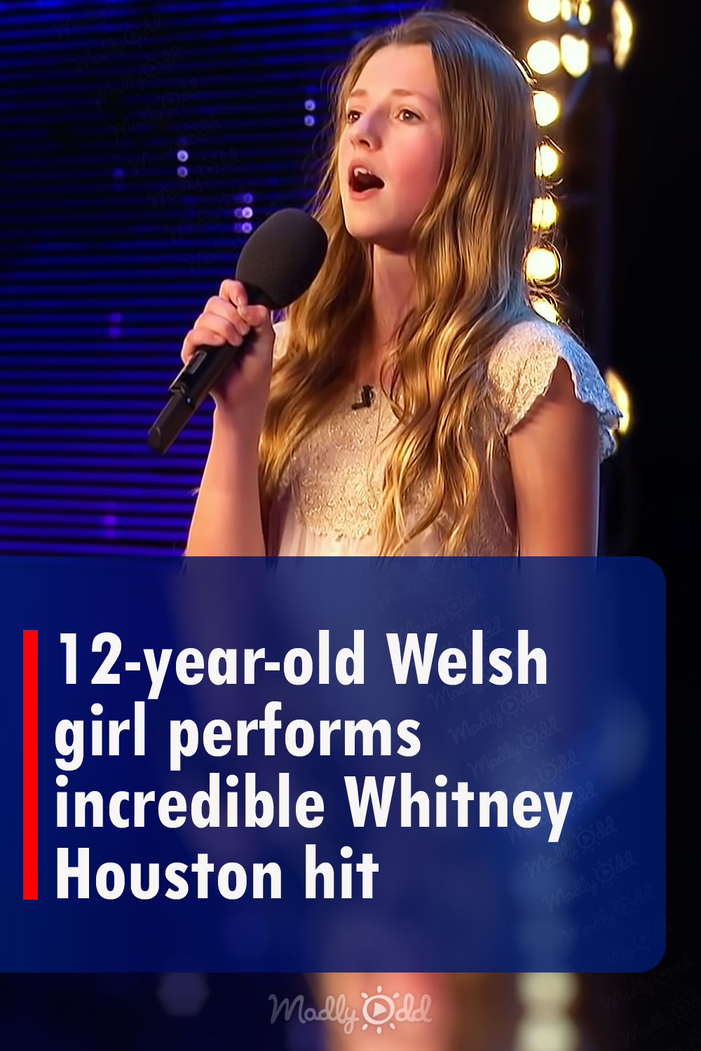 12-year-old Welsh girl performs incredible Whitney Houston hit