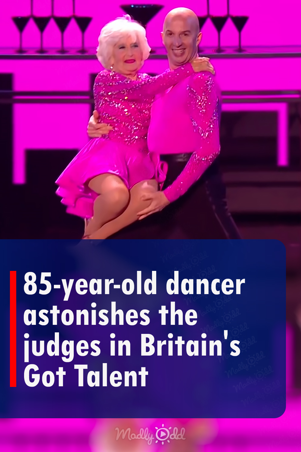 85-year-old dancer astonishes the judges in Britain\'s Got Talent
