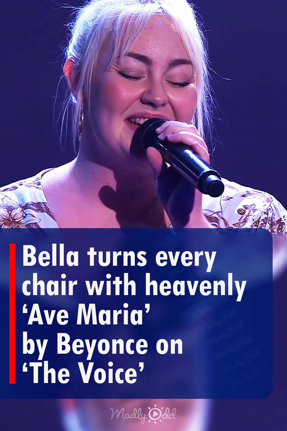 Bella turns every chair with heavenly ‘Ave Maria’ by Beyonce on ‘The Voice’