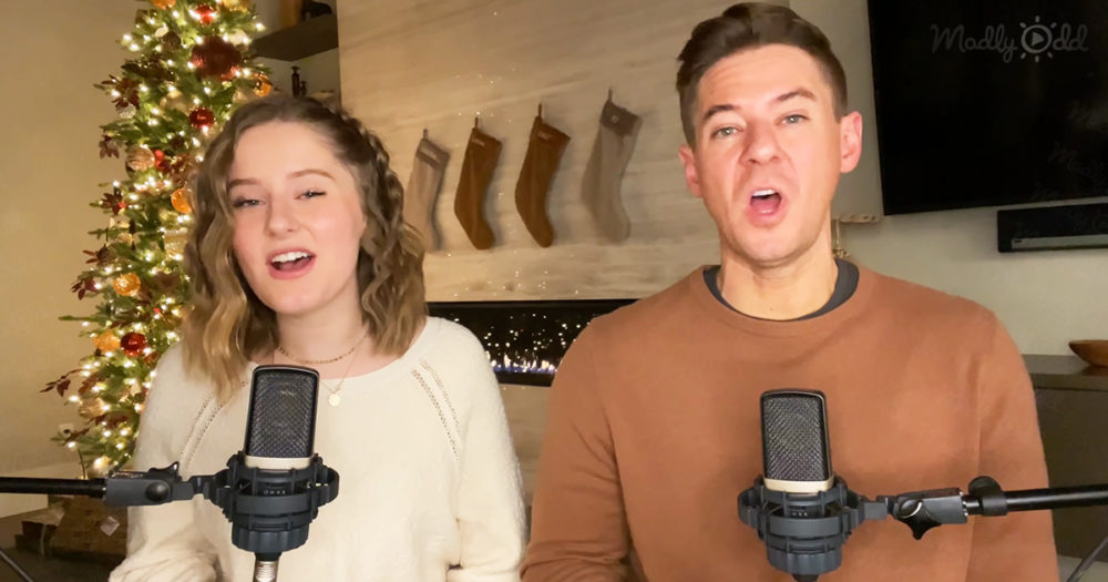 Mat and Savanna Shaw singing "Have Yourself a Merry Little Christmas"