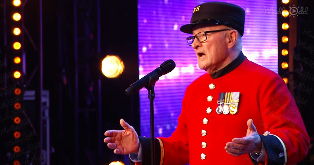 Veteran singing on Britain’s Got Talent