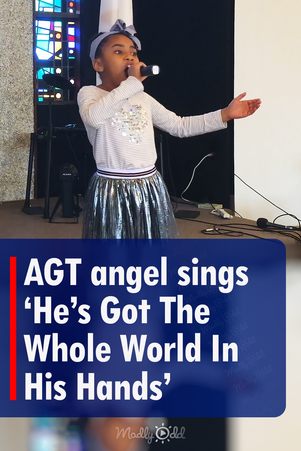 AGT angel sings \'He\'s Got The Whole World In His Hands\'