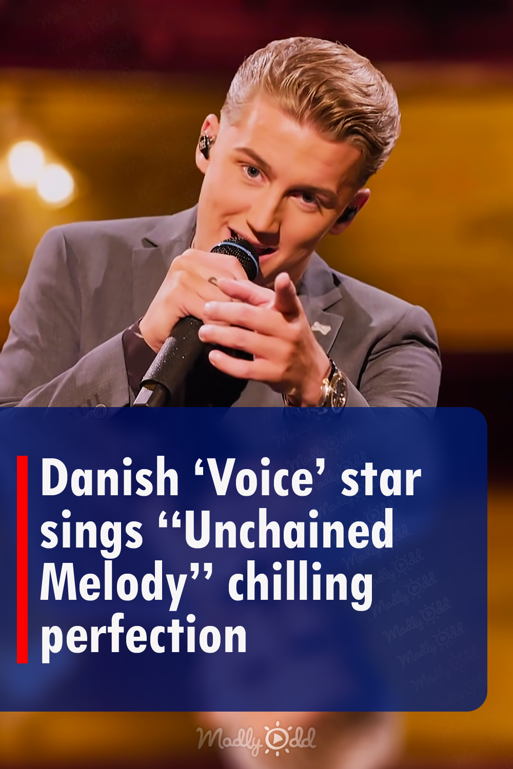 Danish \'Voice\' star sings \