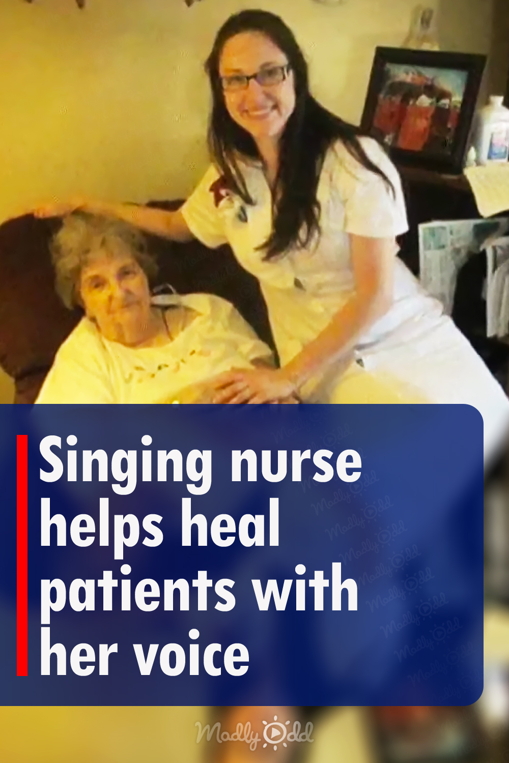 Singing nurse helps heal patients with her voice