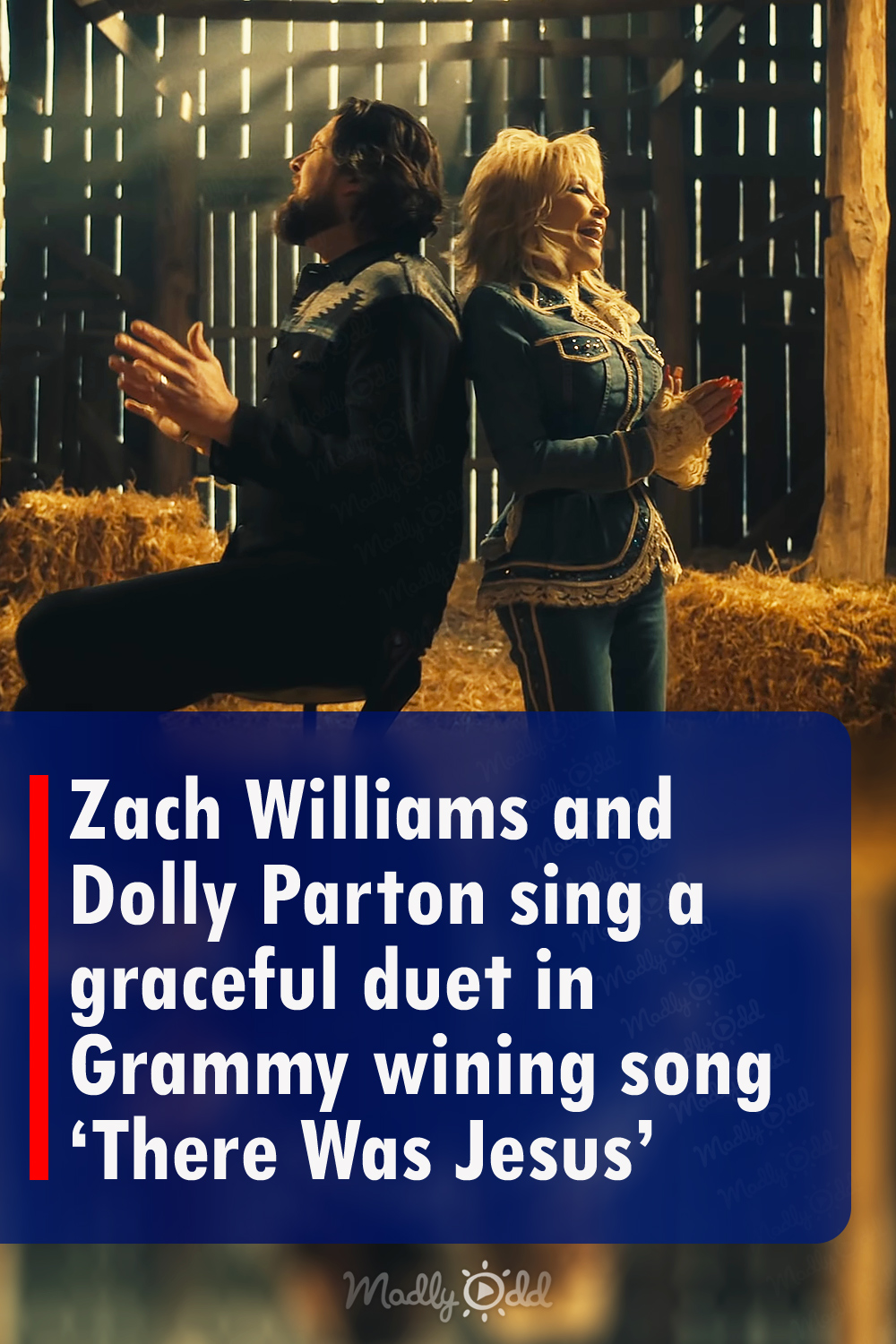 Zach Williams and Dolly Parton sing a graceful duet in Grammy wining song ‘There Was Jesus’