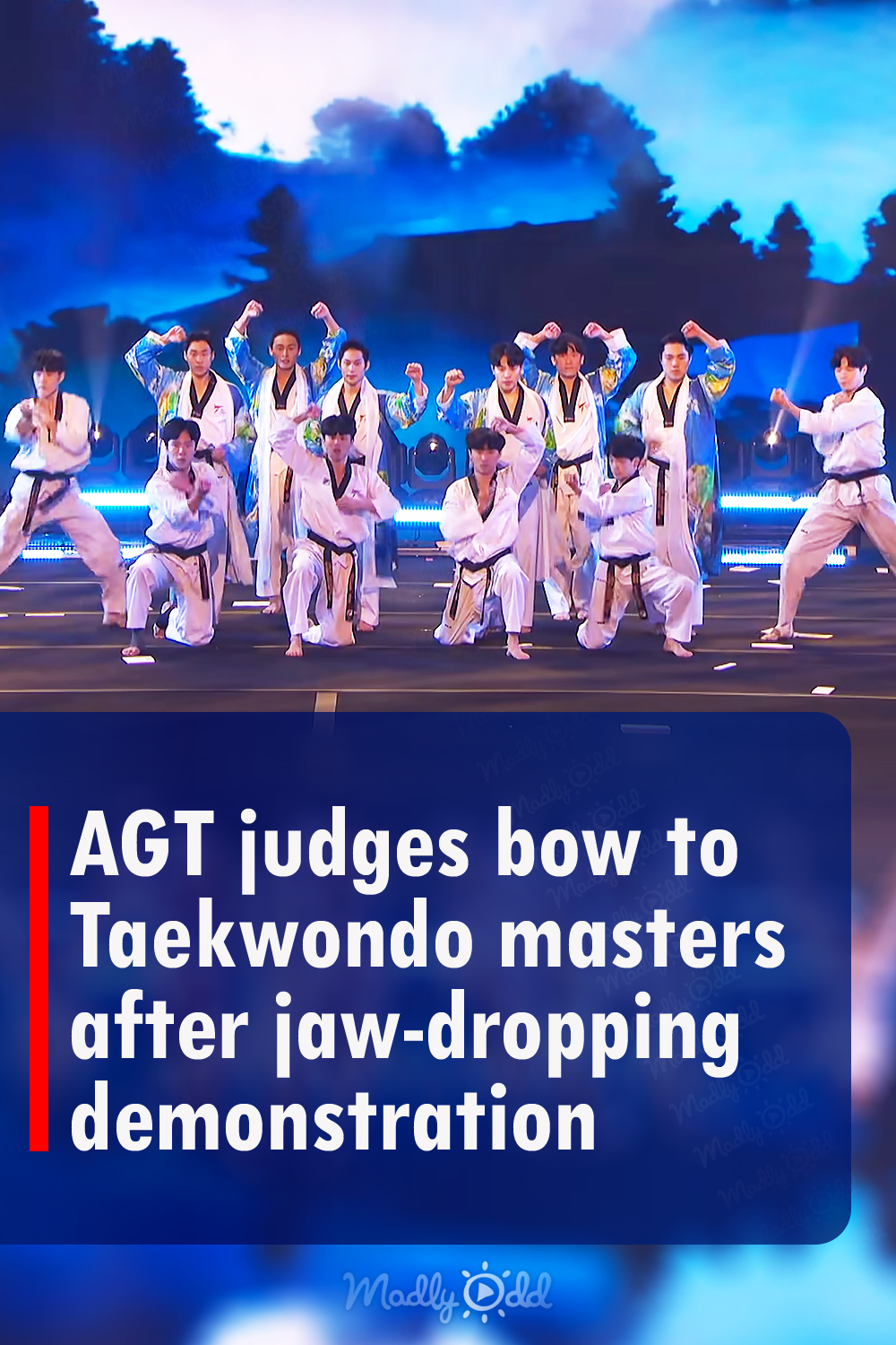 AGT judges bow to Taekwondo masters after jaw-dropping demonstration