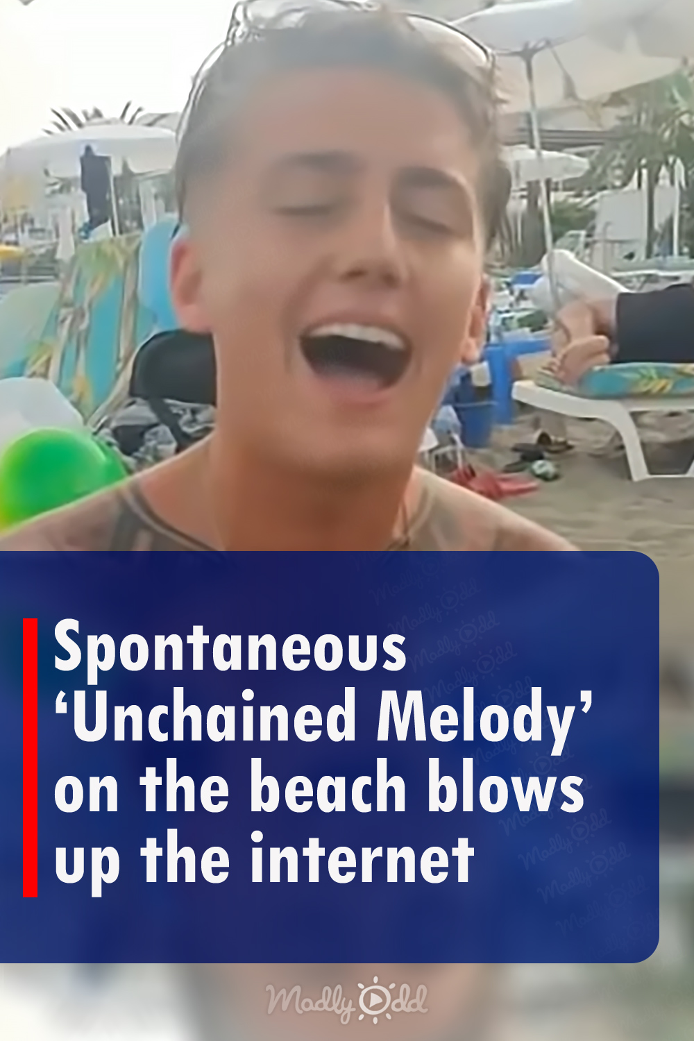 Spontaneous \'Unchained Melody\' on the beach blows up the internet