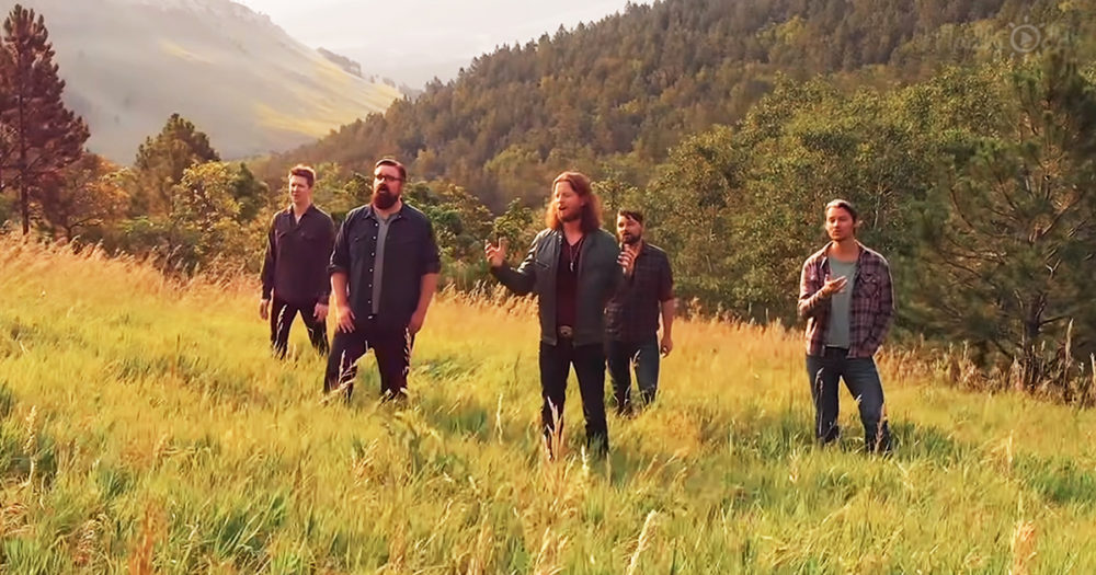 Home Free singing 'My Country' Tis of Me.'