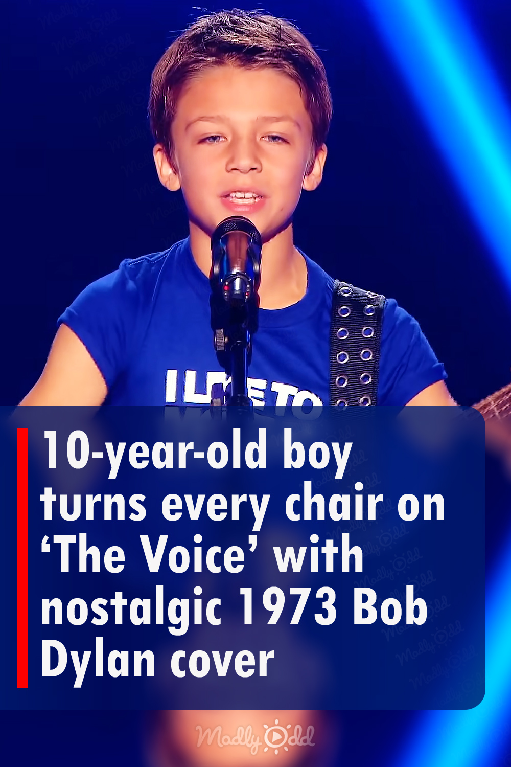 10-year-old boy turns every chair on \'The Voice\' with nostalgic 1973 Bob Dylan cover
