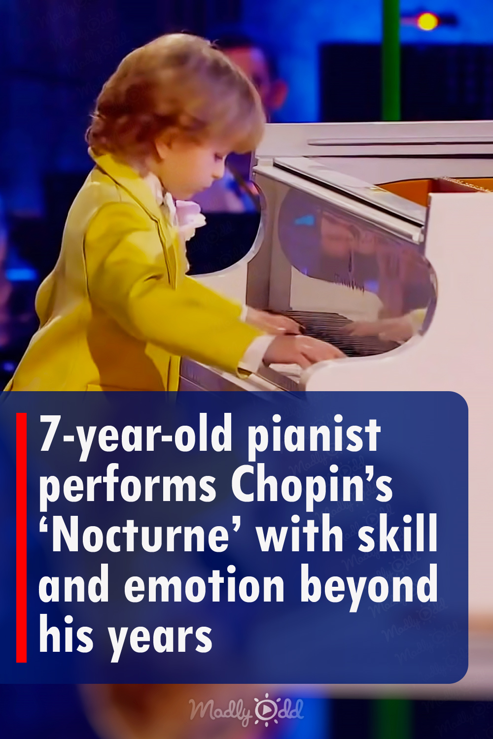7-year-old pianist performs Chopin’s ‘Nocturne’ with skill and emotion beyond his years