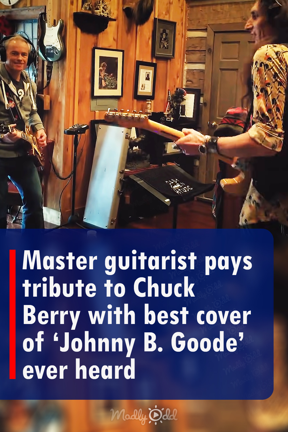 Master guitarist pays tribute to Chuck Berry with best cover of \'Johnny B. Goode\' ever heard