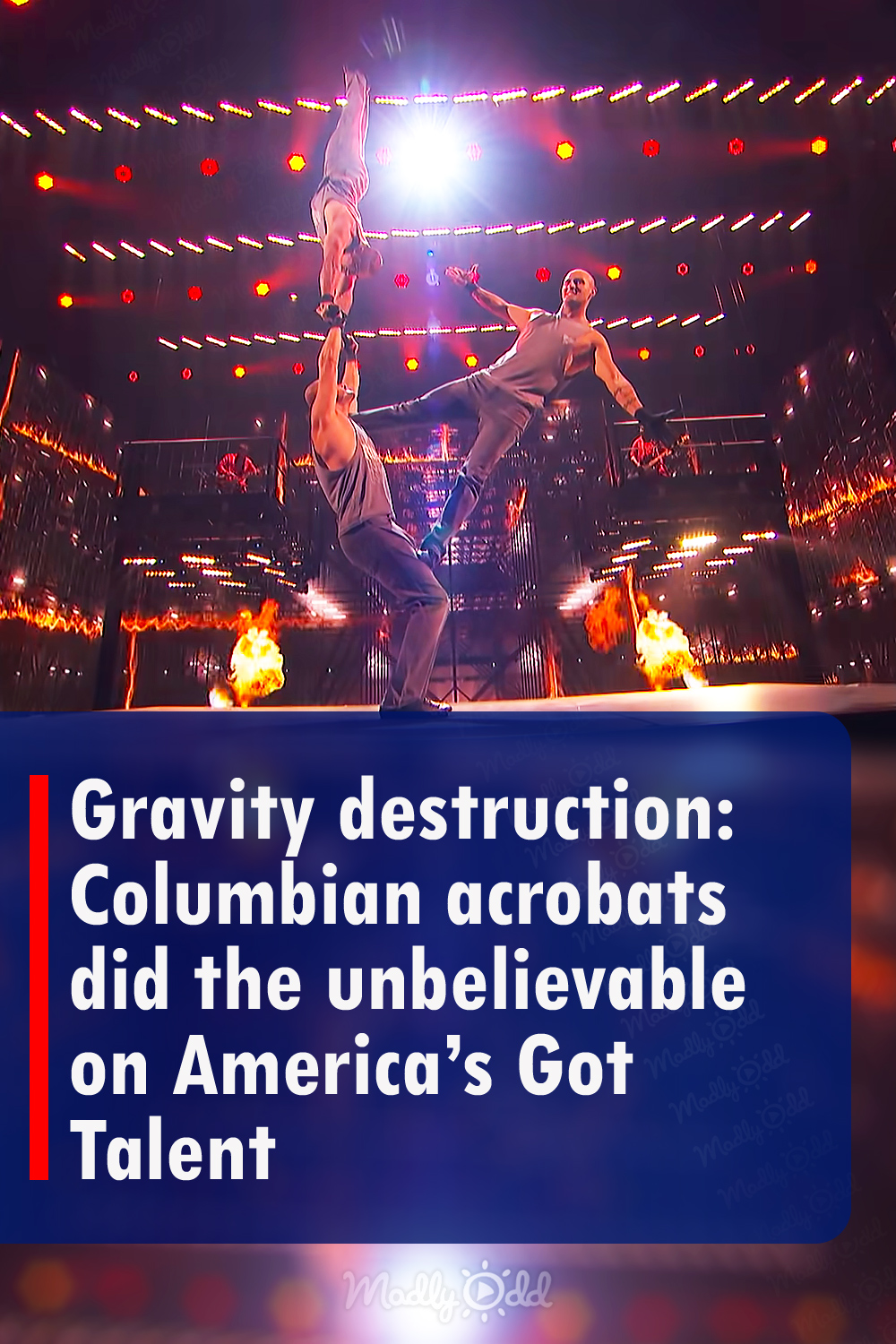 Gravity destruction: Columbian acrobats did the unbelievable on America\'s Got Talent
