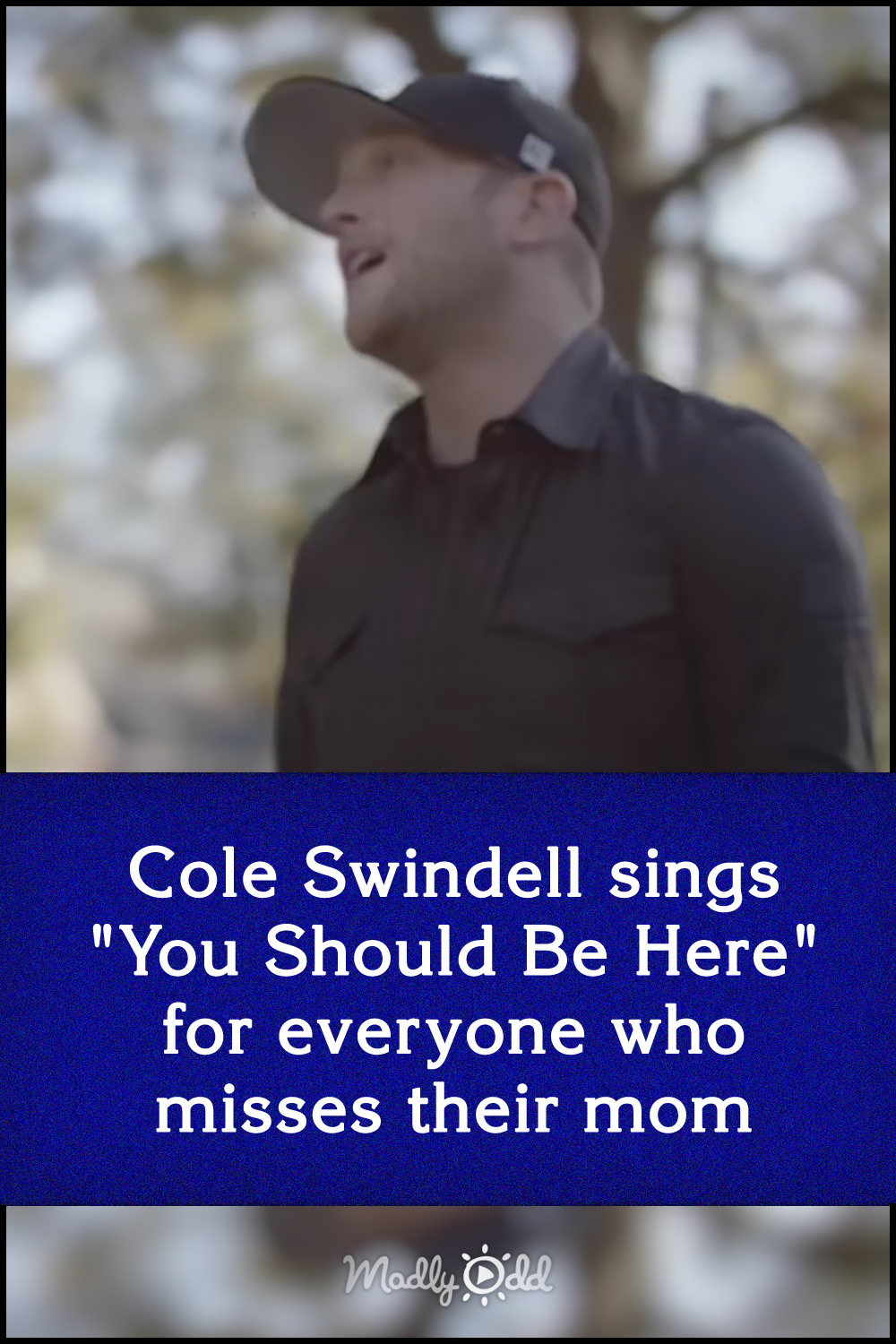 Cole Swindell sings \