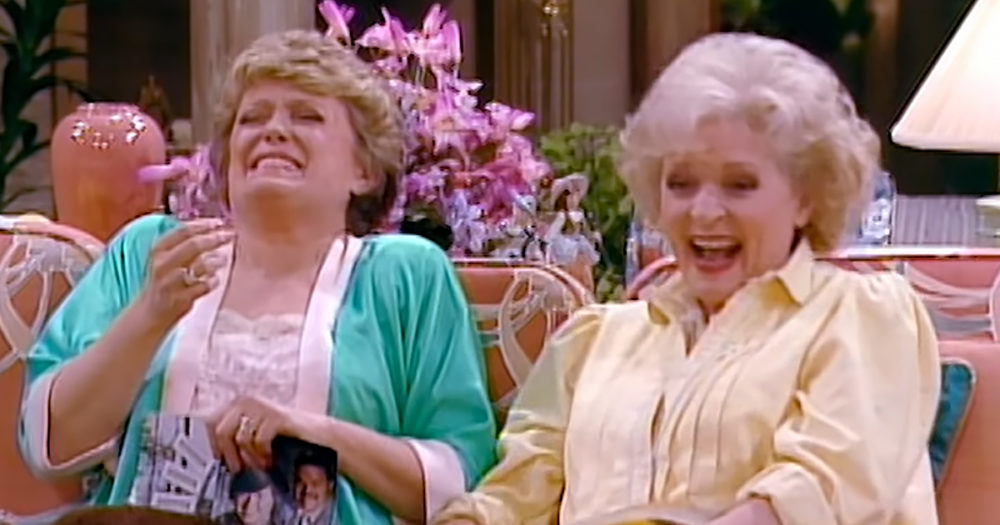 Betty White and Rue McClanahan