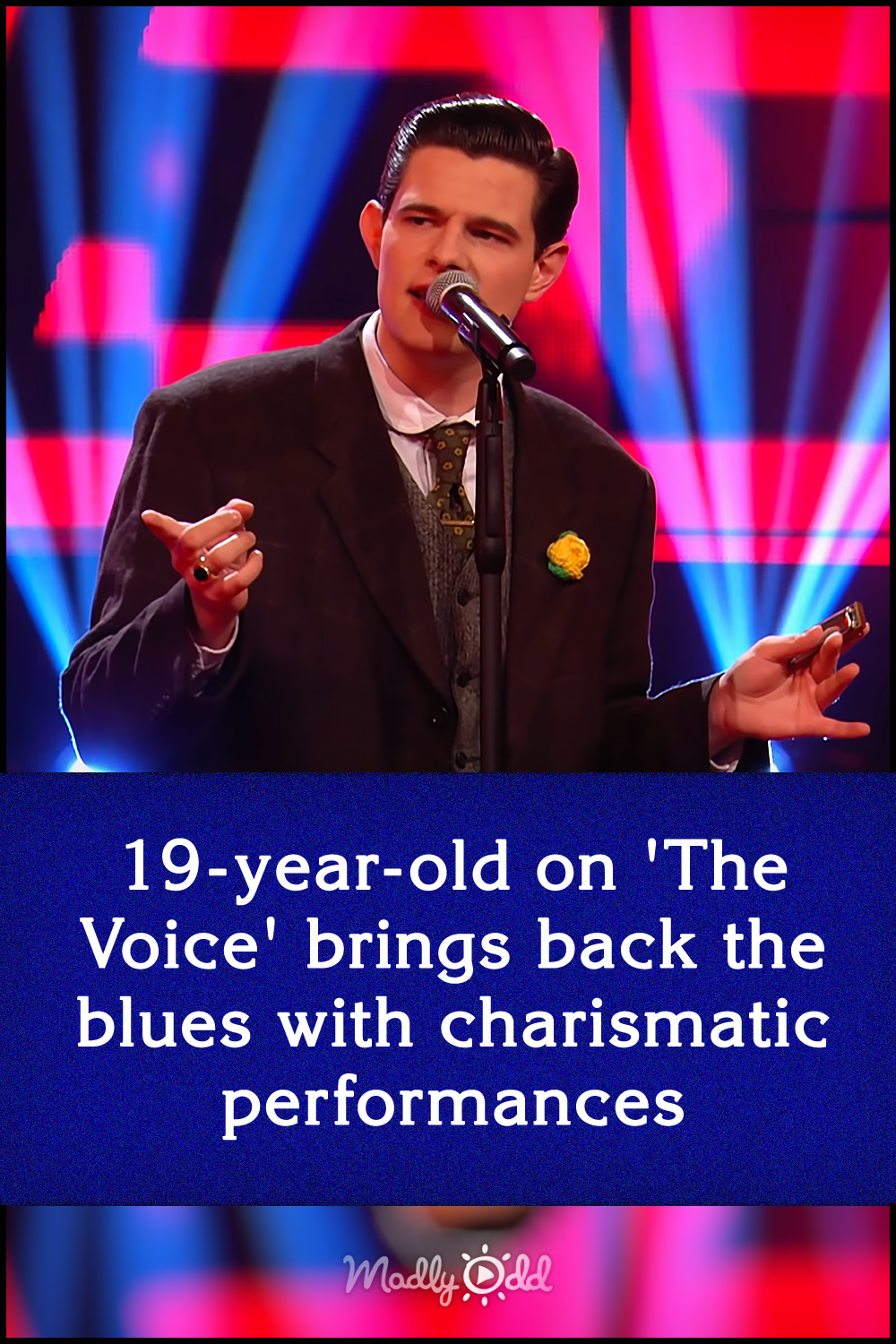 19-year-old on \'The Voice\' brings back the blues with charismatic performances