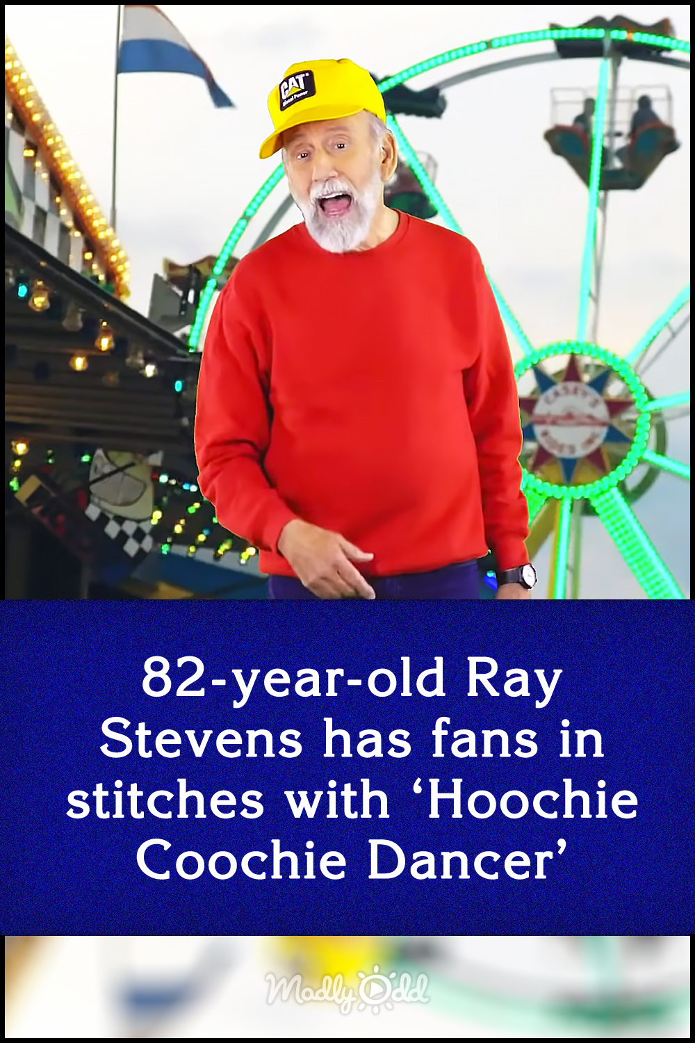 82-year-old Ray Stevens has fans in stitches with ‘Hoochie Coochie Dancer’