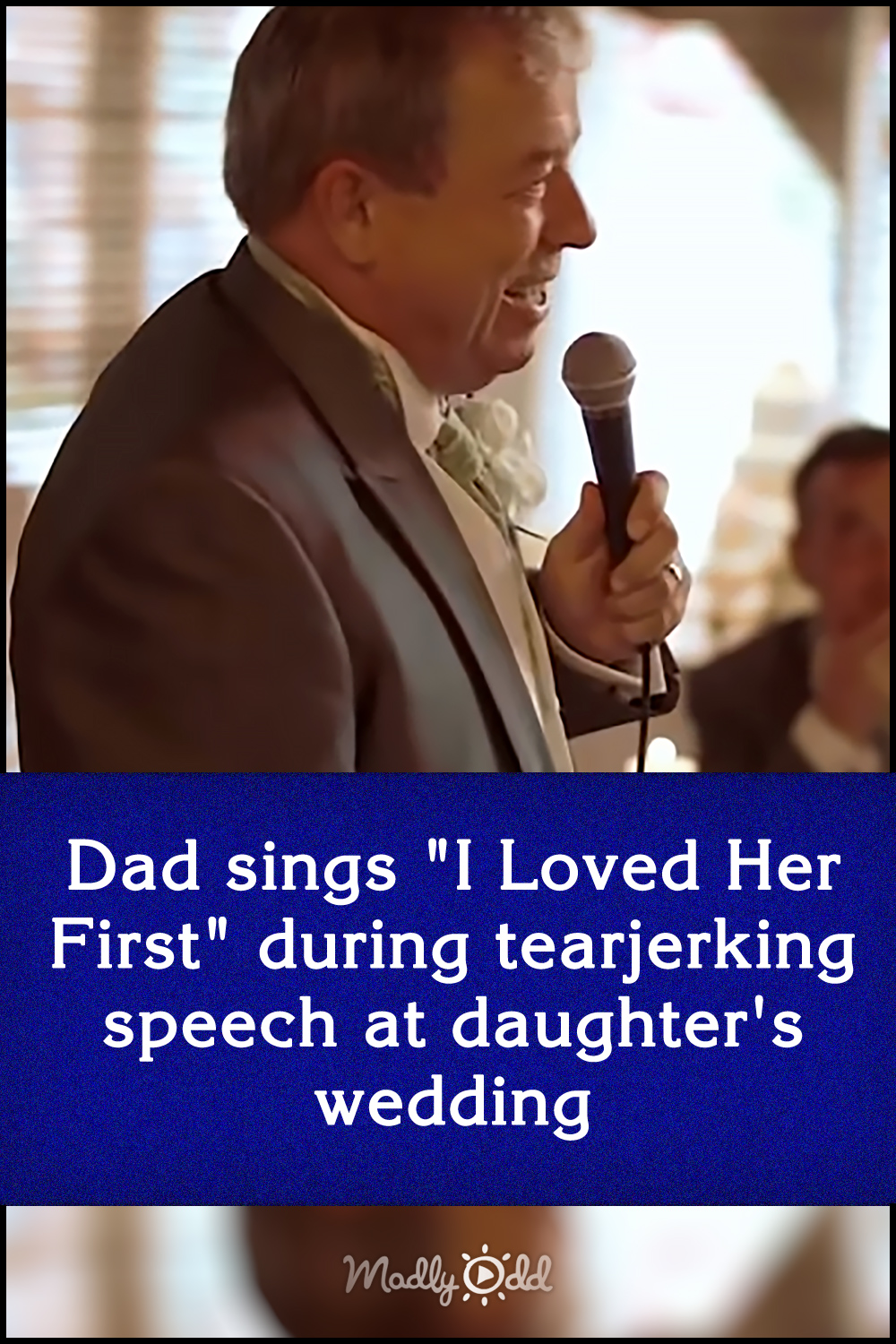 Dad sings \
