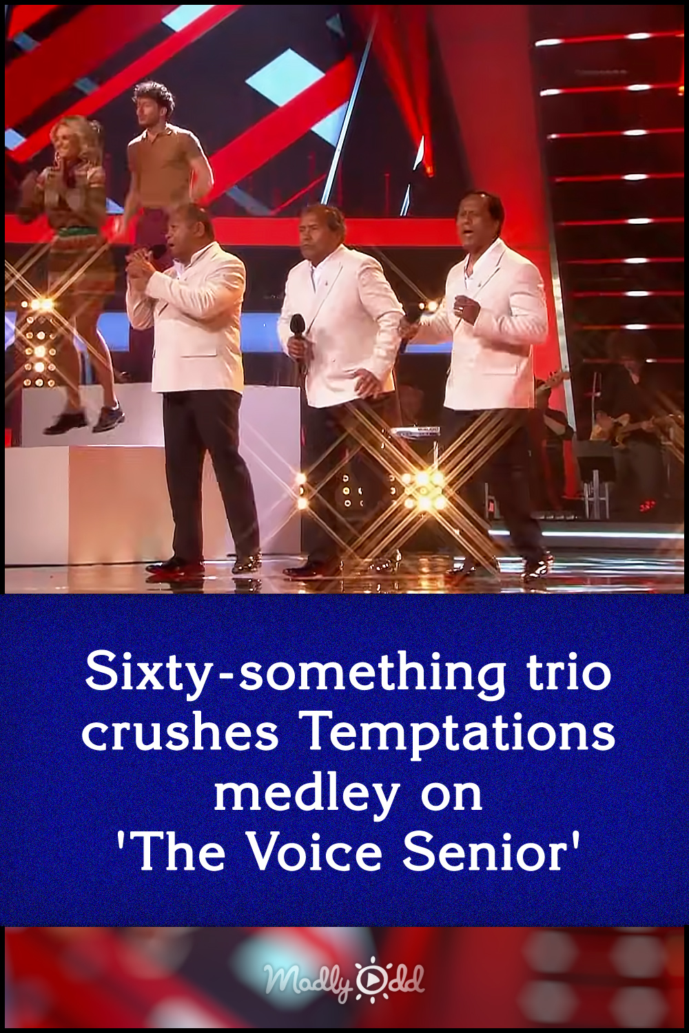 Sixty-something trio crushes Temptations medley on \'The Voice Senior\'
