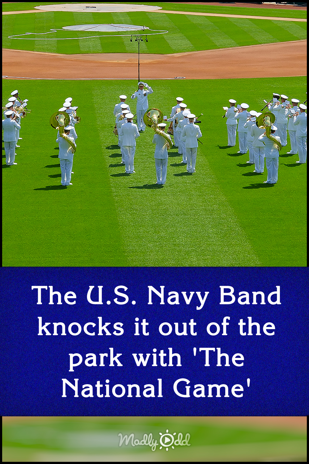 The U.S. Navy Band knocks it out of the park with \'The National Game\'
