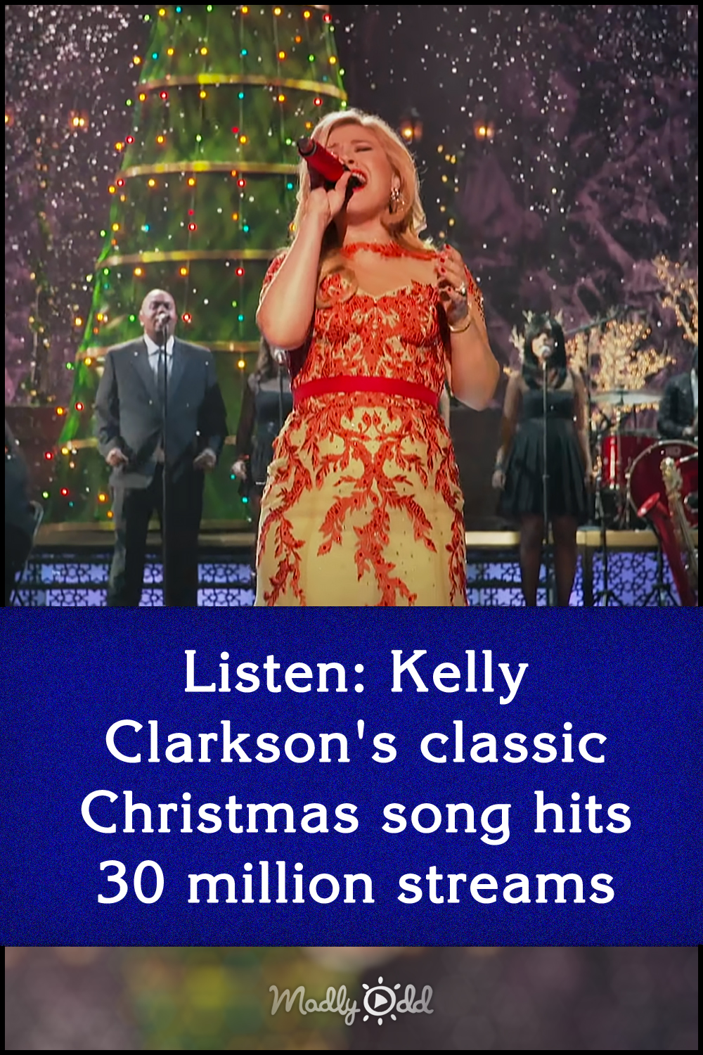 Listen: Kelly Clarkson\'s classic Christmas song hits 30 million streams