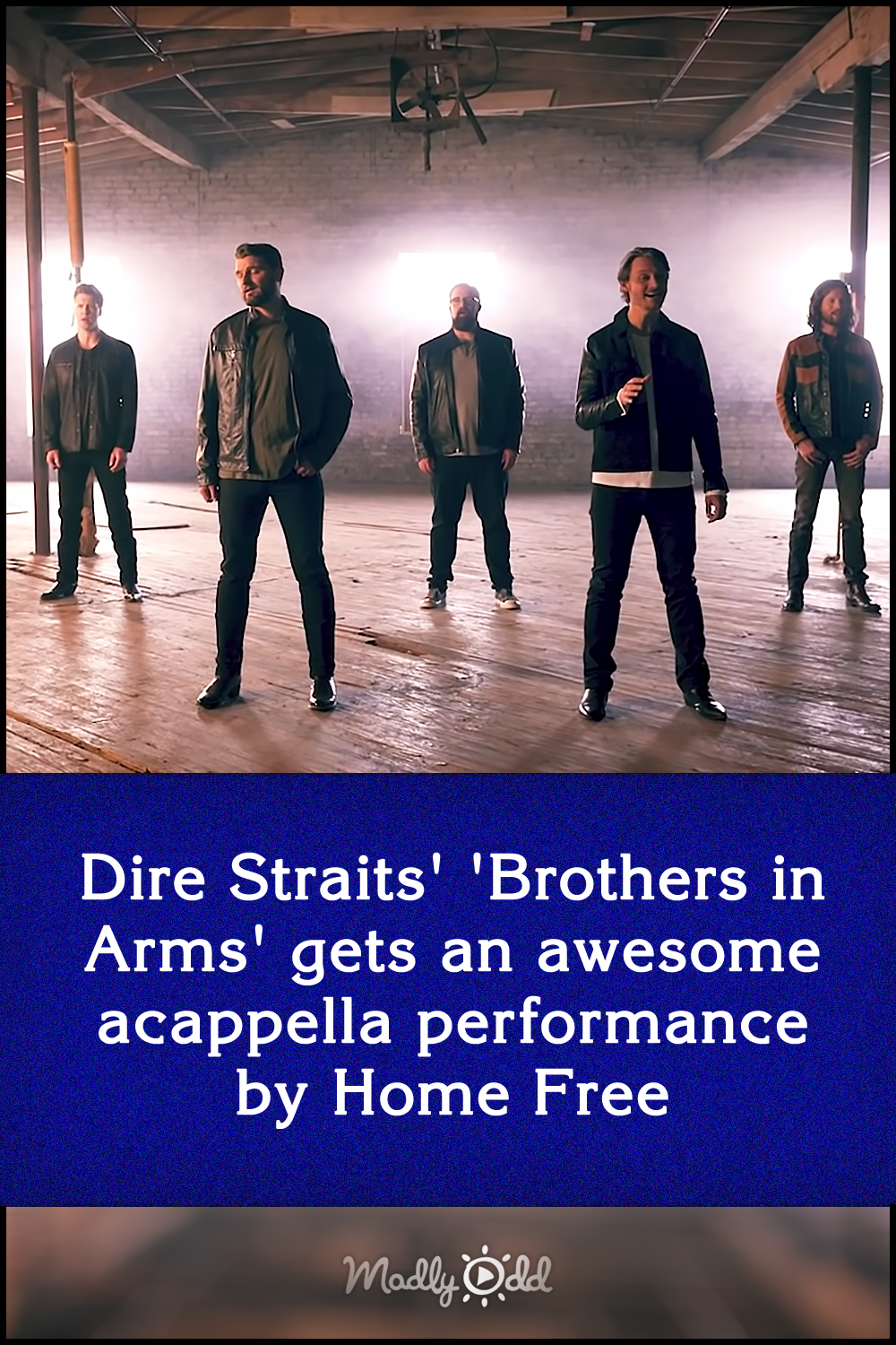 Dire Straits\' \'Brothers in Arms\' gets an awesome acappella performance by Home Free