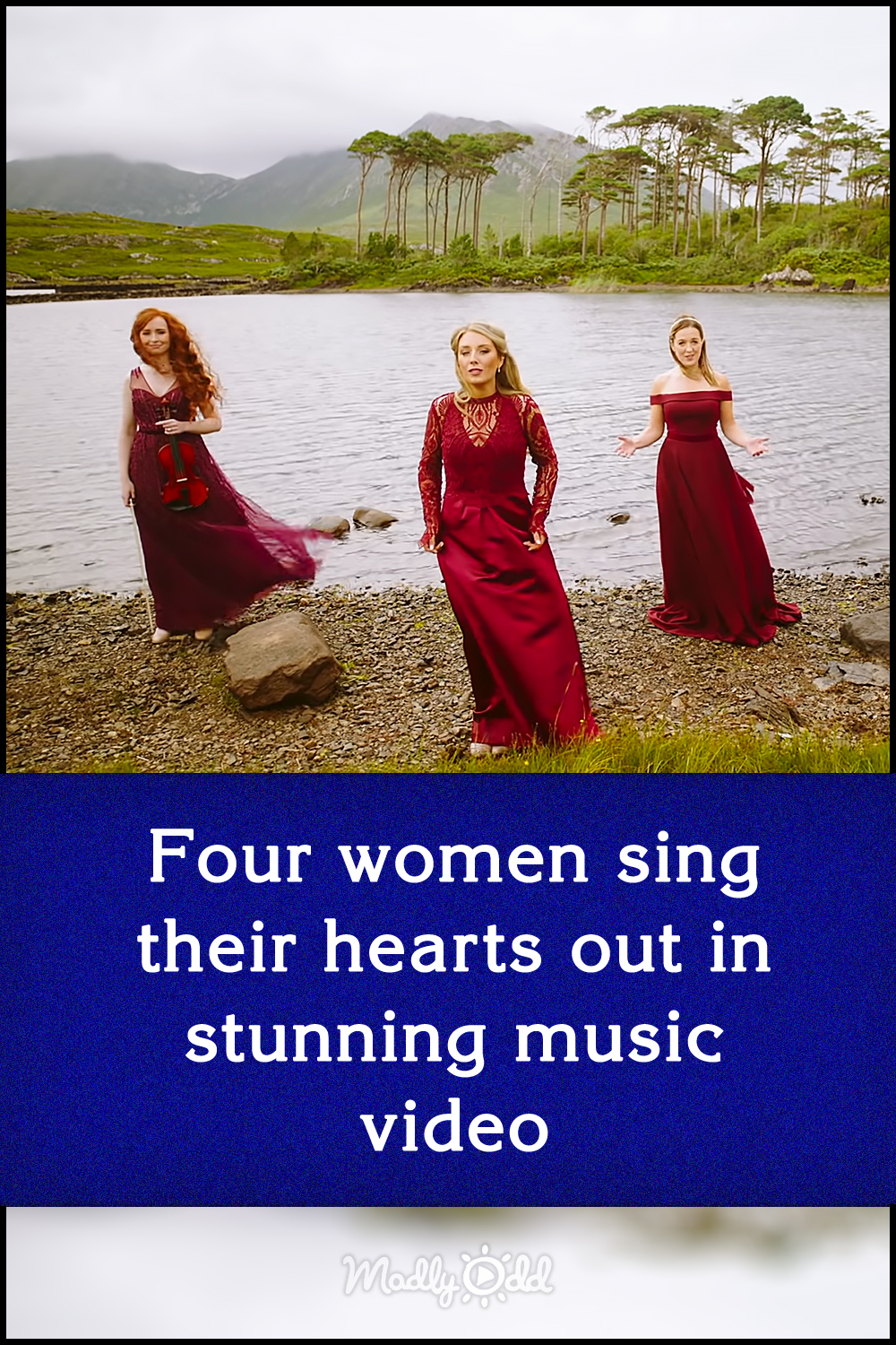 Four women sing their hearts out in stunning music video