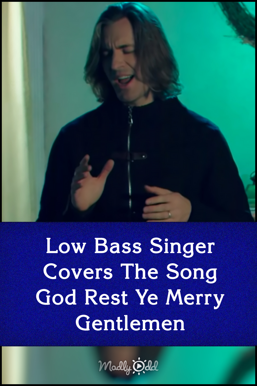 Low Bass Singer Covers The Song God Rest Ye Merry Gentlemen
