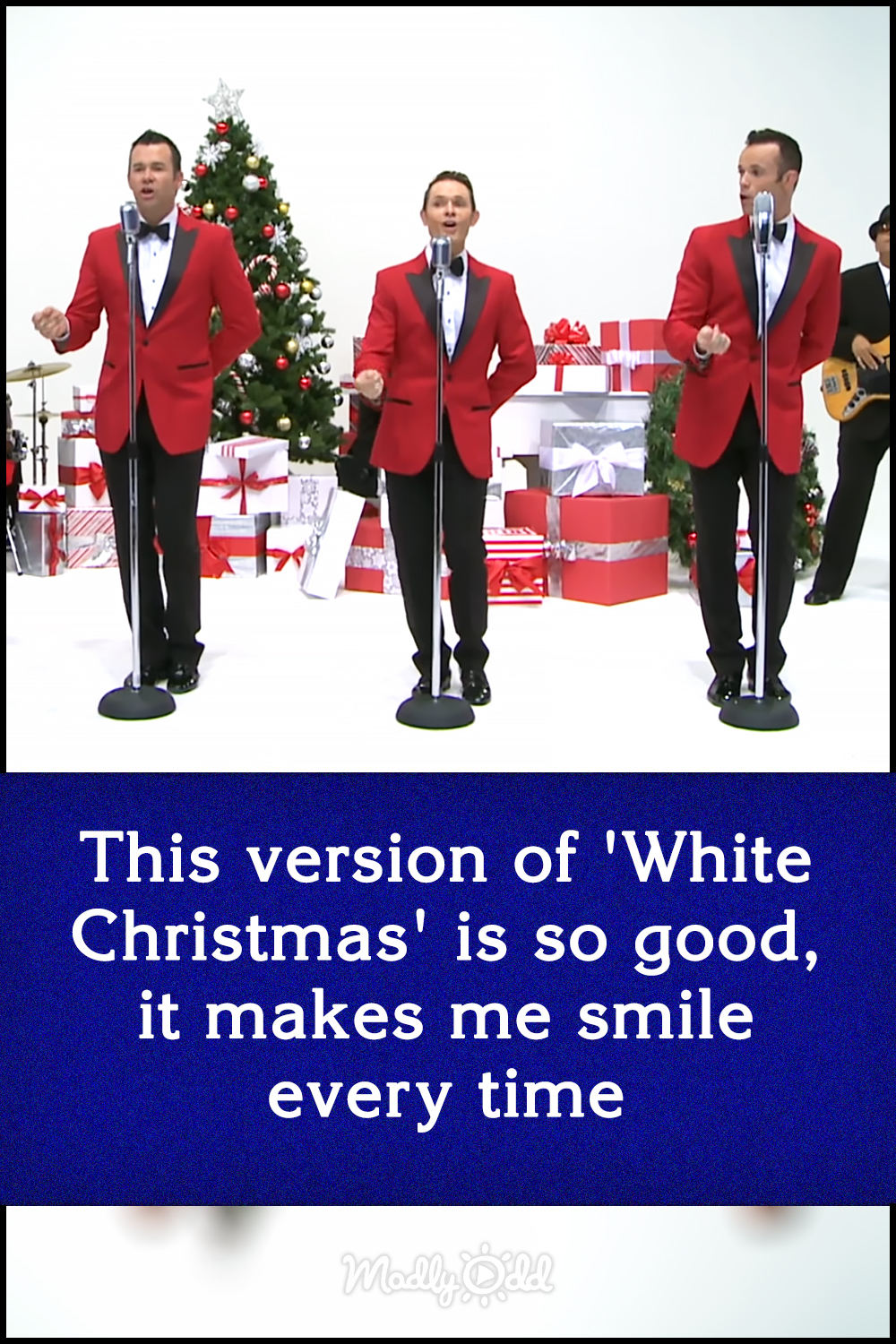 This version of \'White Christmas\' is so good, it makes me smile every time