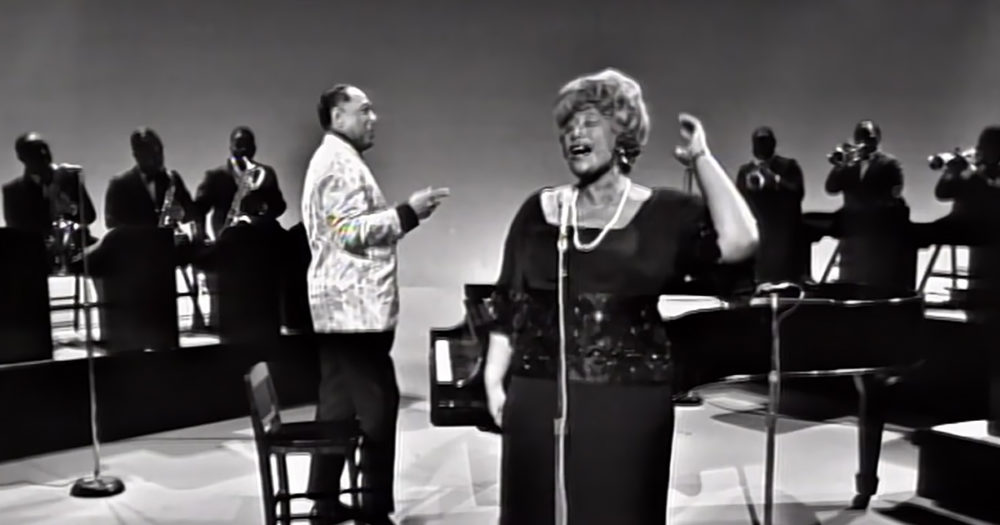 Ella Fitzgerald and Duke Ellington