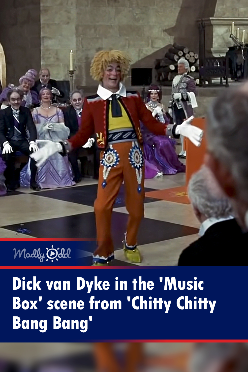 Dick van Dyke in the \'Music Box\' scene from \'Chitty Chitty Bang Bang\'