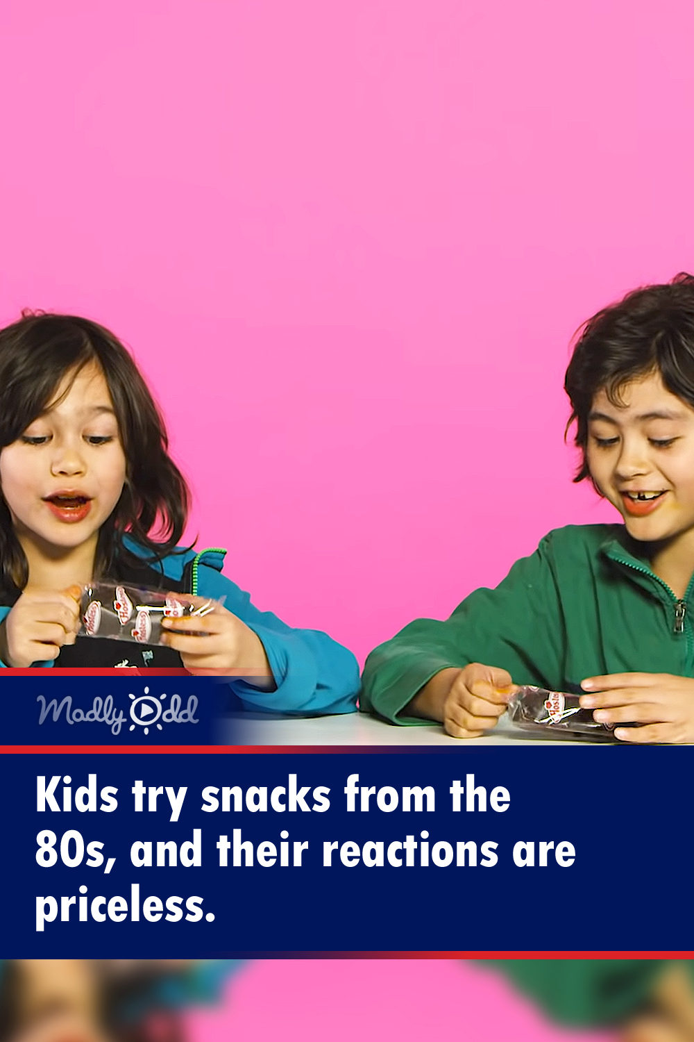 Kids try snacks from the 80s, and their reactions are priceless