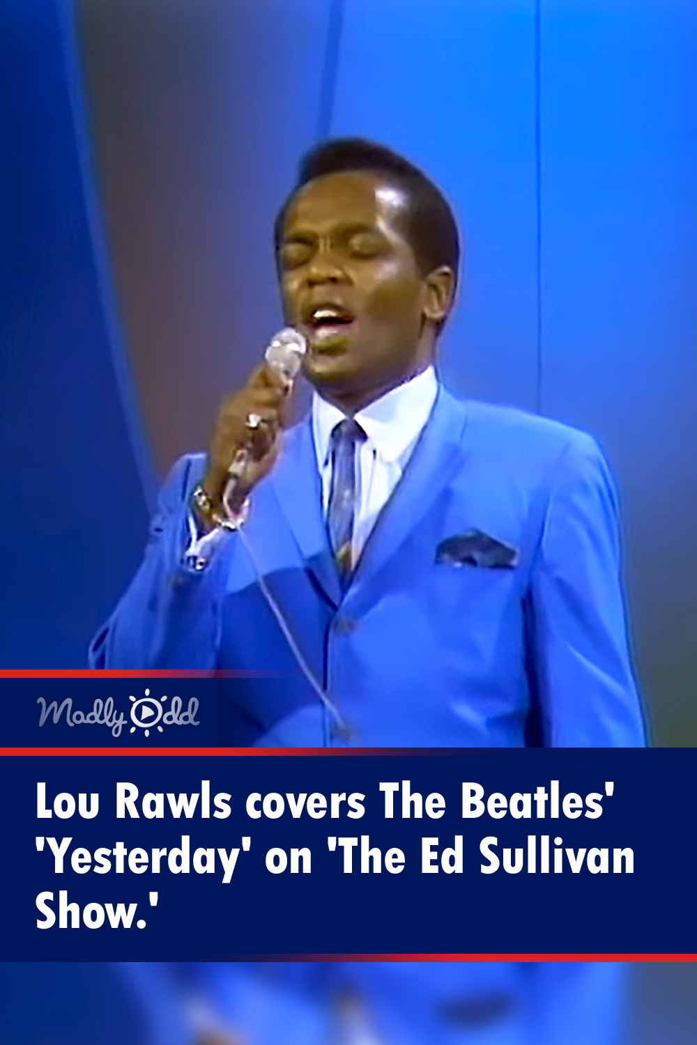 Lou Rawls covers The Beatles\' \'Yesterday\' on \'The Ed Sullivan Show\'