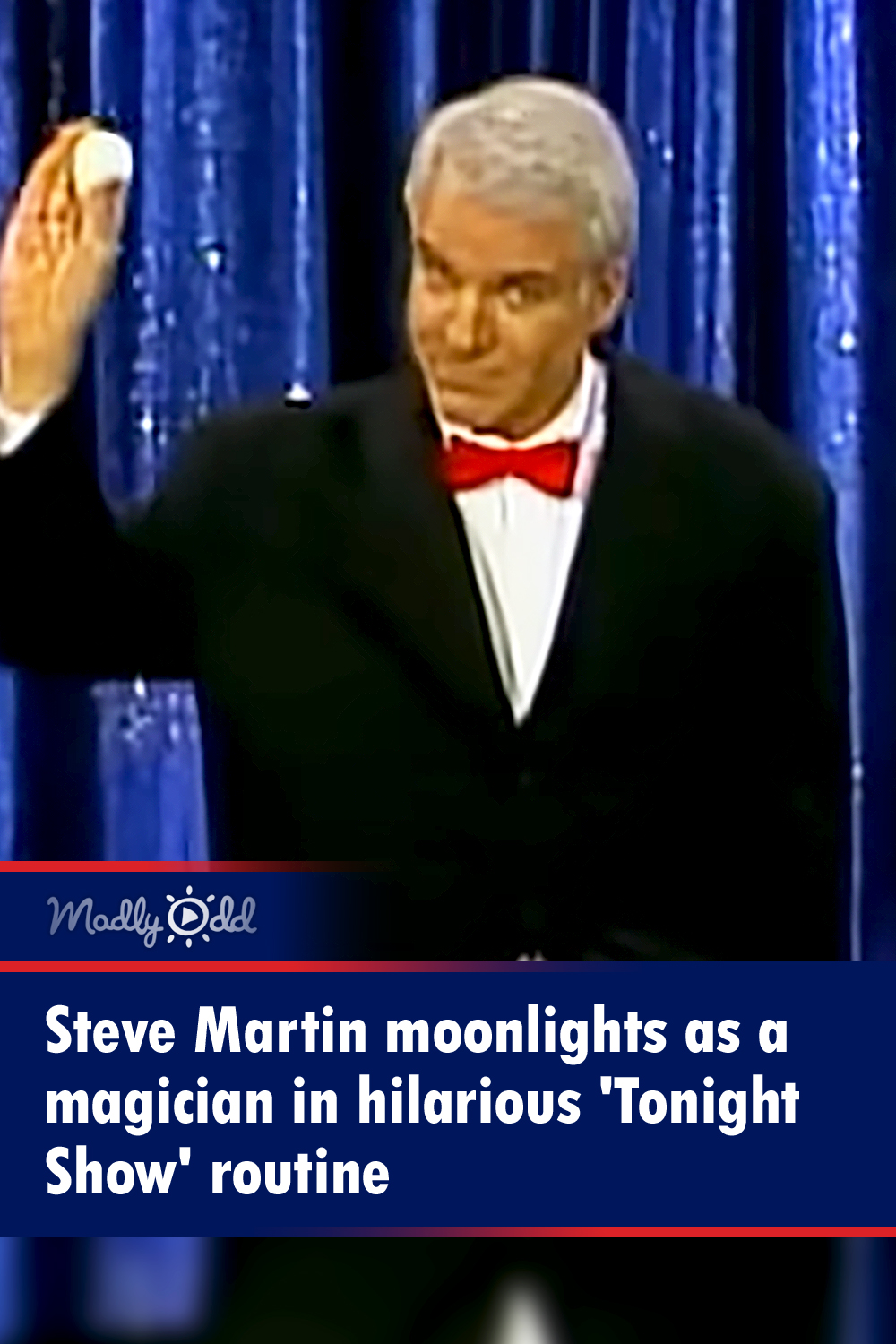 Steve Martin moonlights as a magician in hilarious \'Tonight Show\' routine