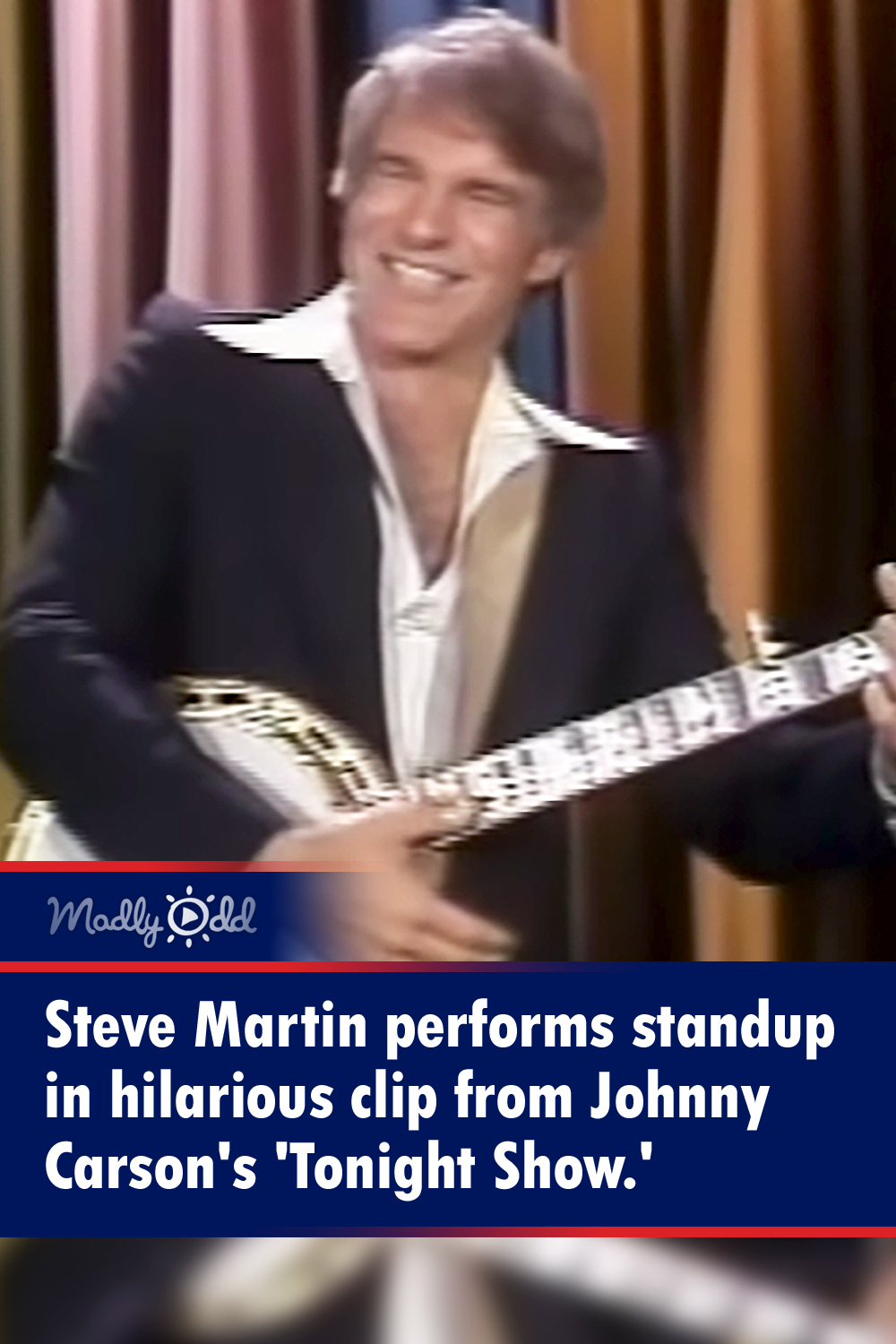 Steve Martin performs standup in hilarious clip from Johnny Carson\'s \'Tonight Show\'
