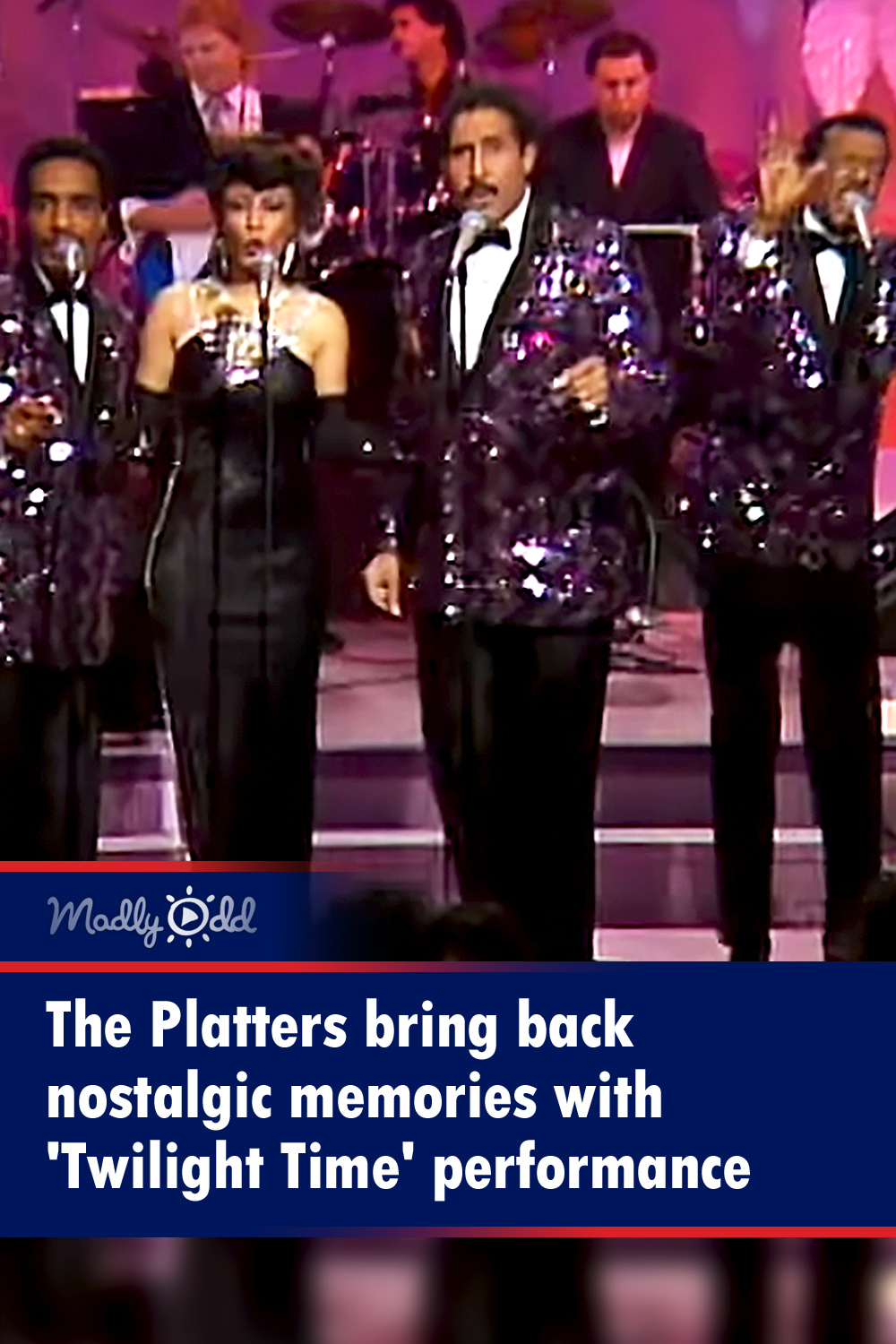 The Platters bring back nostalgic memories with \'Twilight Time\' performance