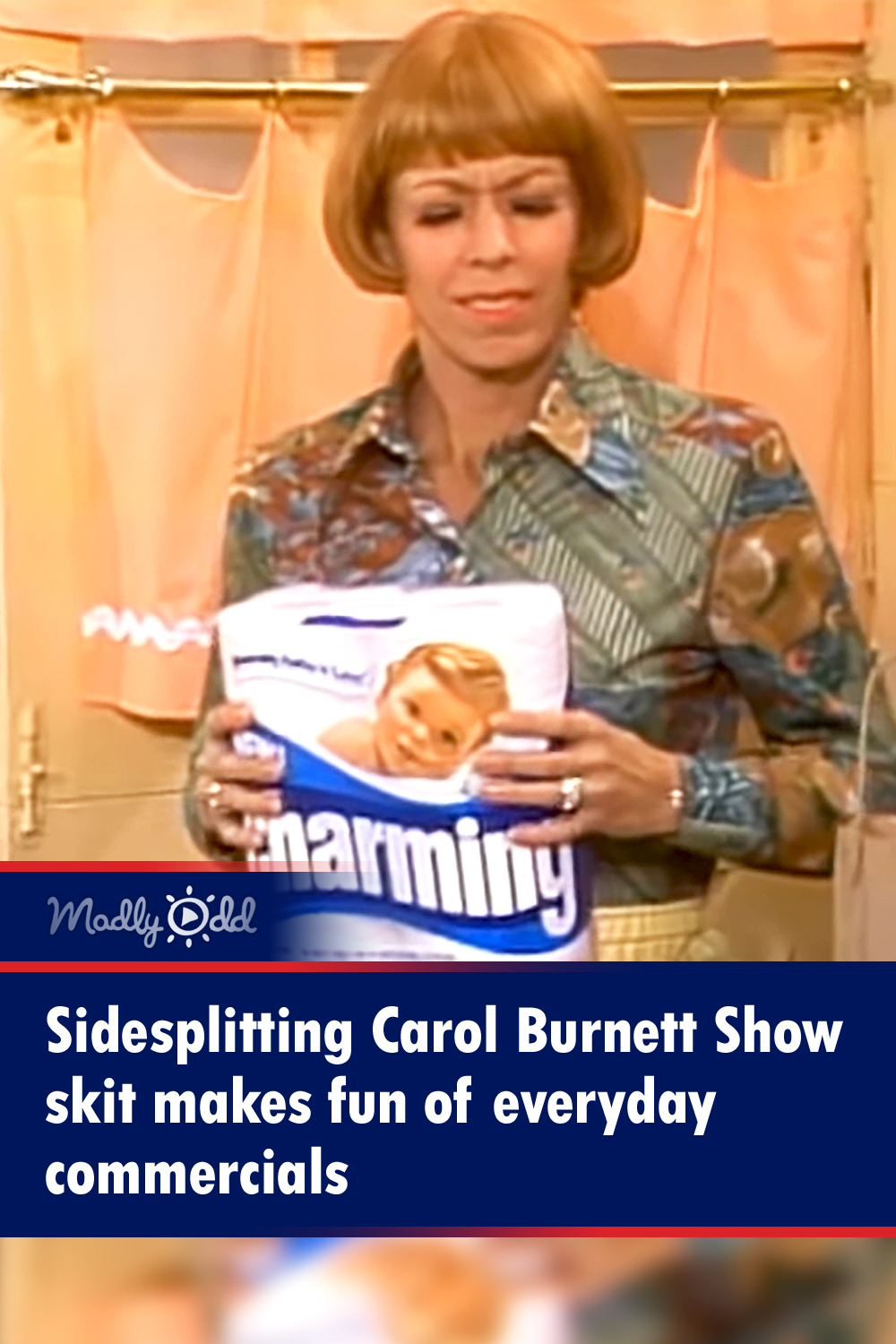 Sidesplitting Carol Burnett Show skit makes fun of everyday commercials