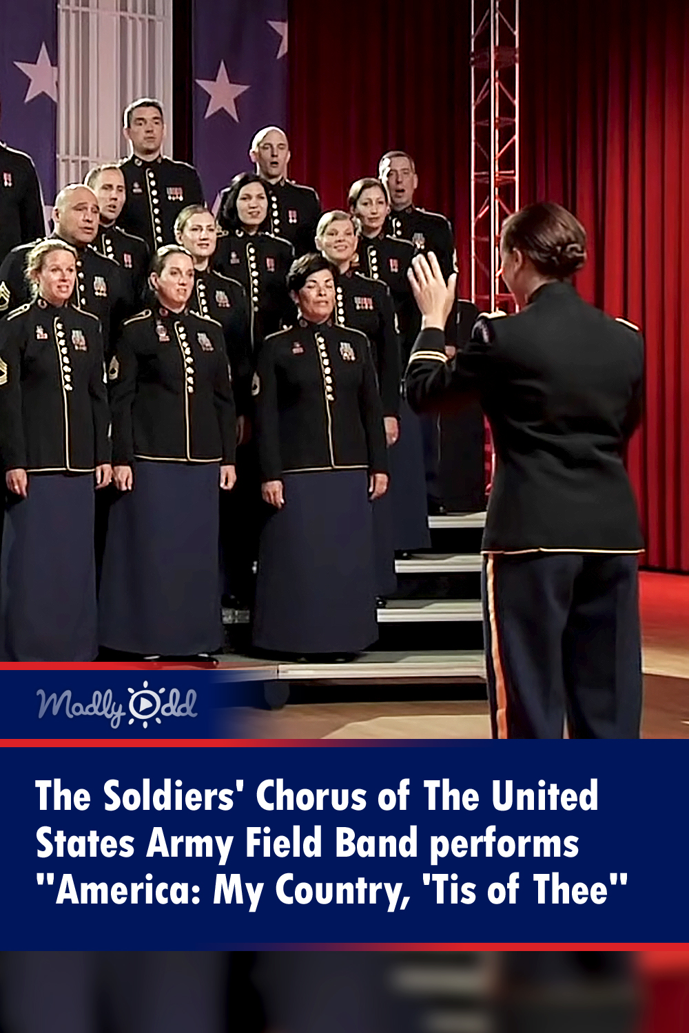 The Soldiers\' Chorus of The United States Army Field Band performs \