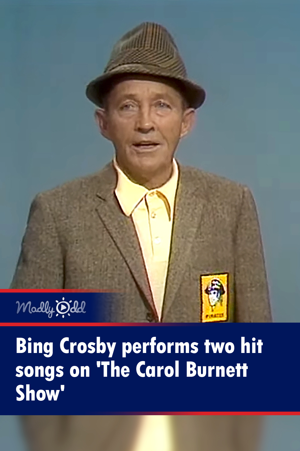 Bing Crosby performs two hit songs on \'The Carol Burnett Show\'