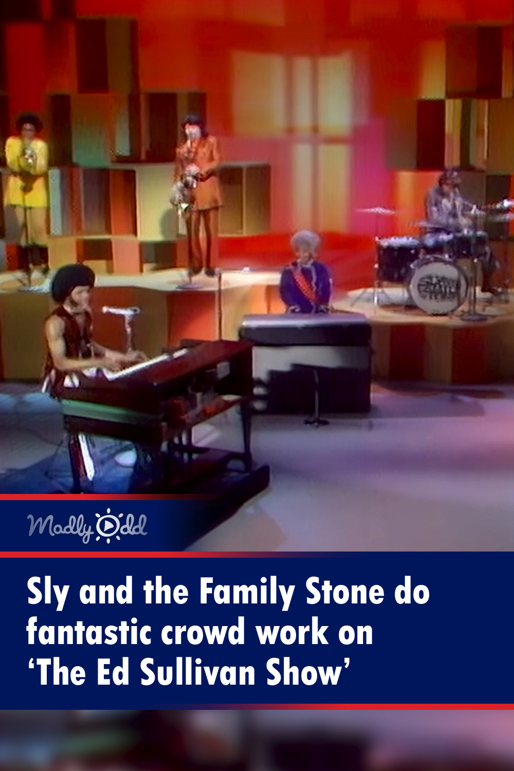 Sly and the Family Stone do fantastic crowd work on ‘The Ed Sullivan Show’