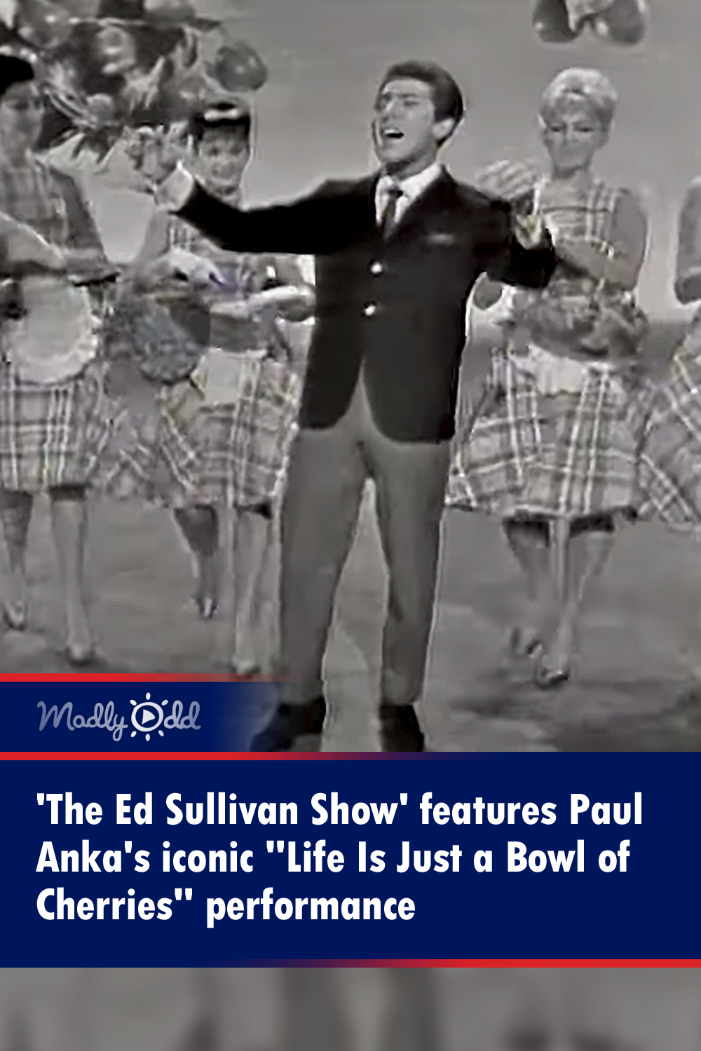 \'The Ed Sullivan Show\' features Paul Anka\'s iconic \