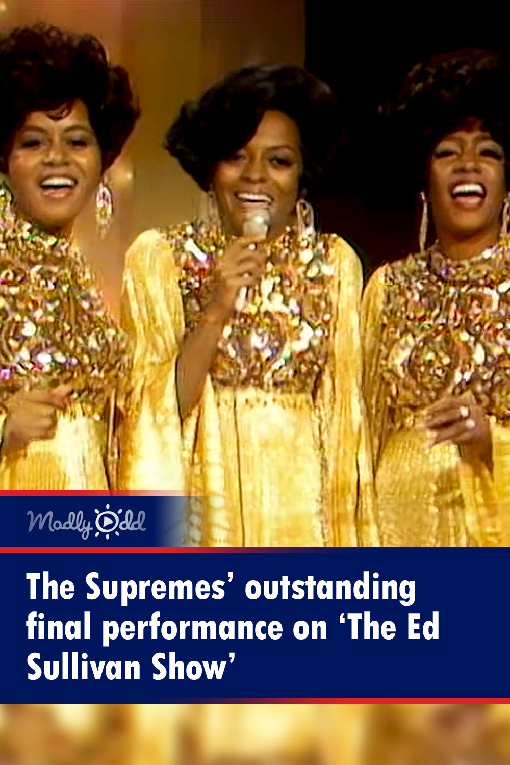 The Supremes’ outstanding performance on the Ed Sullivan Show