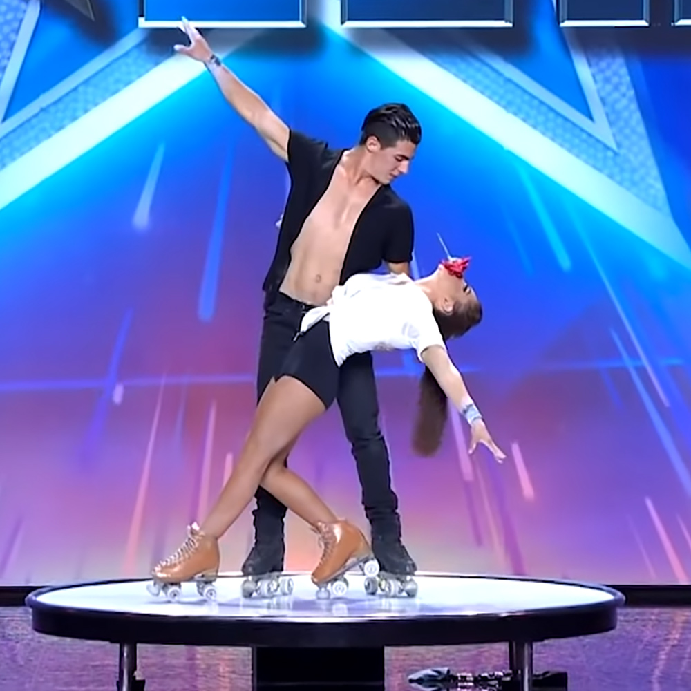 Holler and Kimberly Zavatta on Italia's Got Talent
